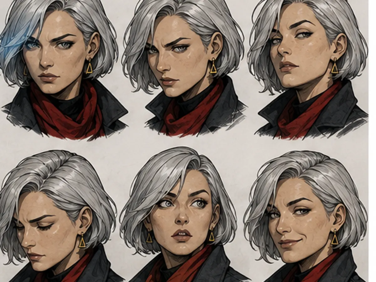 Expression study of the same detective
