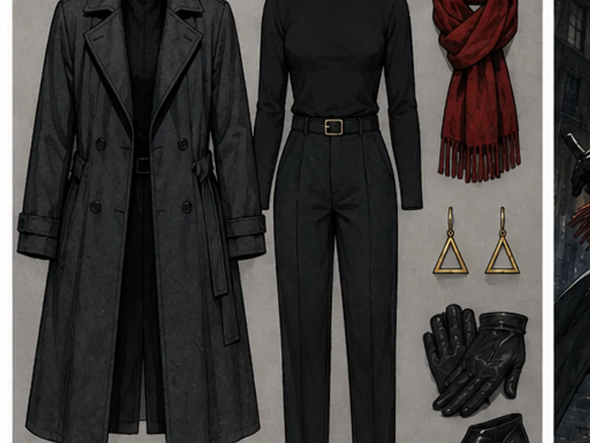 Detective clothing and signature accessory reference