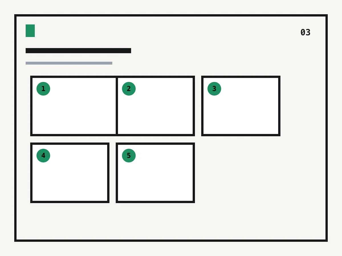 Comic grid with a wide opening panel
