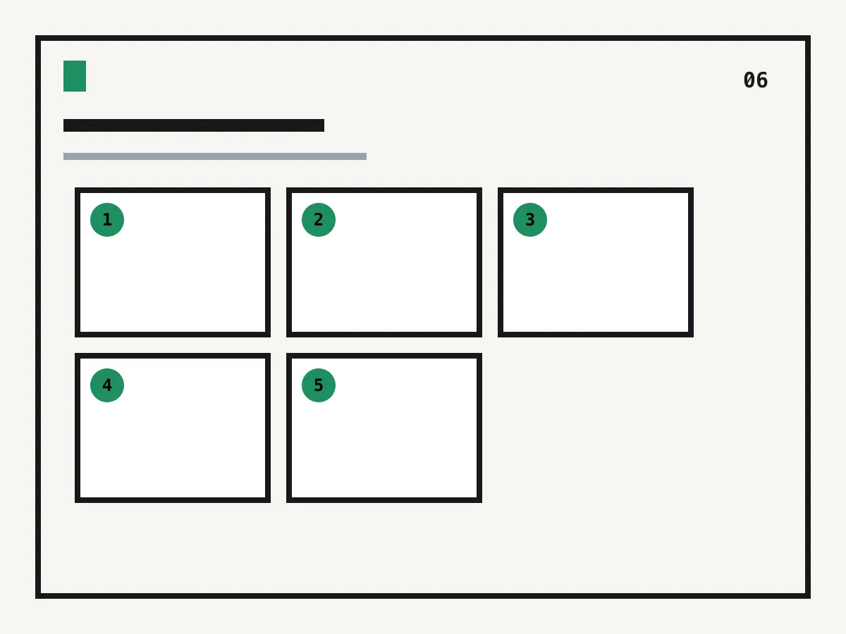 Diagram representing an editable SVG panel grid