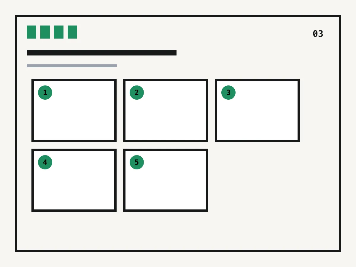 Diagram of important content inside a safe margin