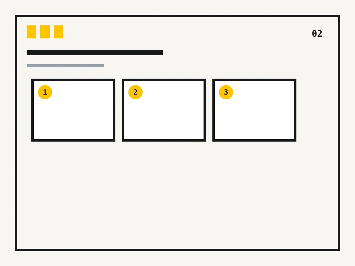 Manga grid numbered from right to left