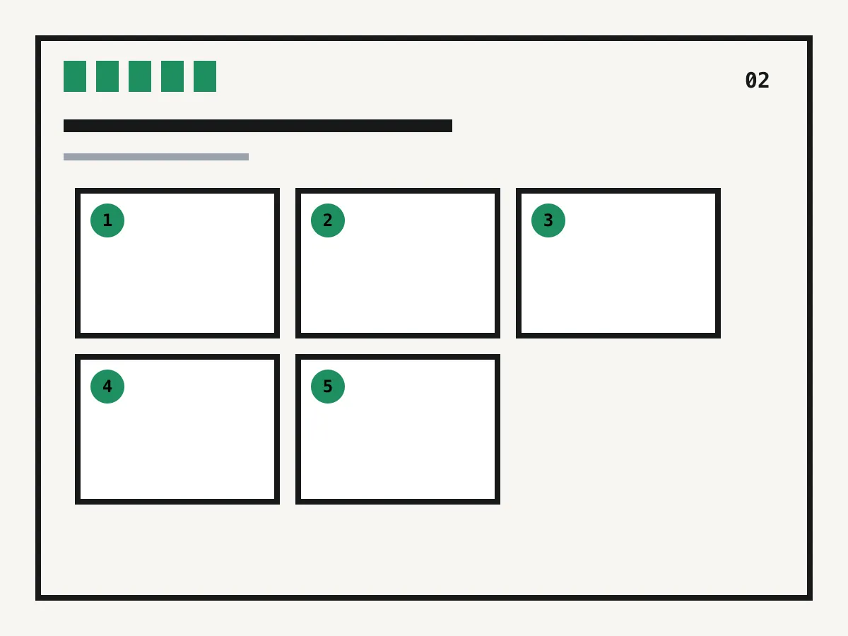 Diagram of a tall continuous webtoon canvas