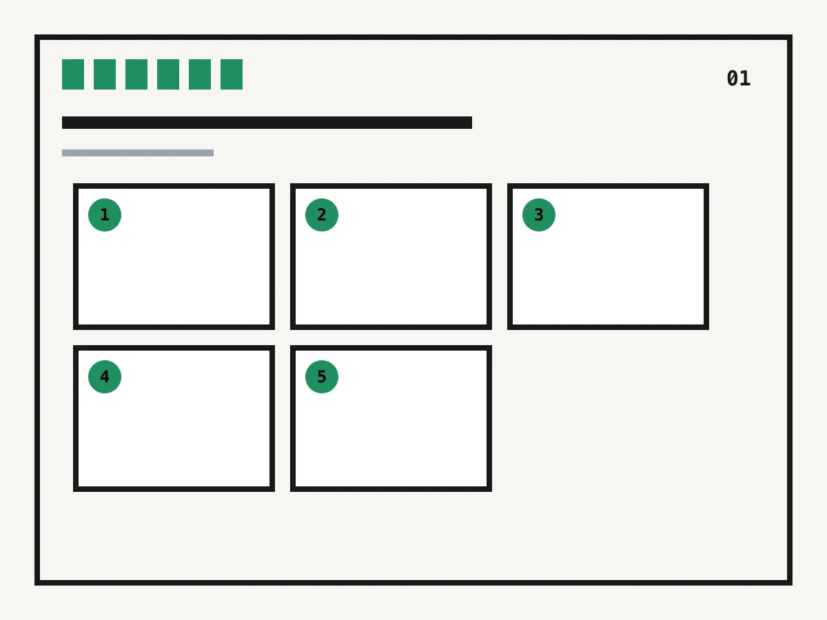 Diagram of a long vertical comic source image